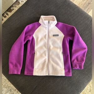 Girls Columbia Benton Springs Zip Up Fleece Jacket